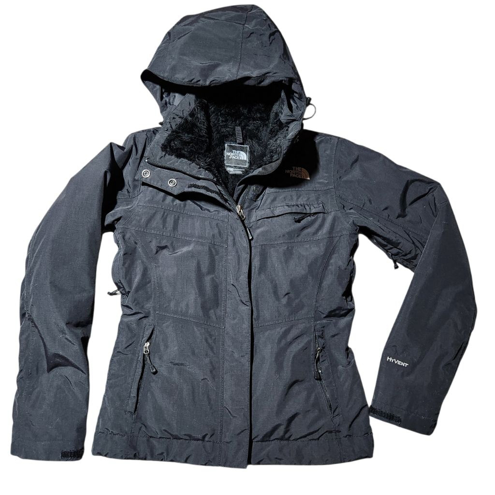 The North Face HyVent Jacket Black Womens XS - Picture 2 of 12